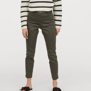 H&M Womens Pants Size 12 Like New Dark Khaki